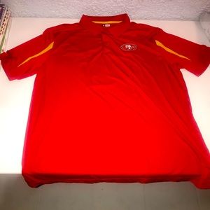 San Francisco 49ers polo shirt 2X